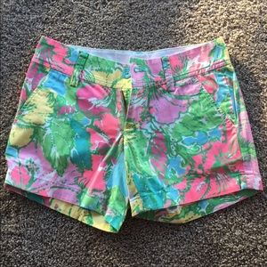 Lily Pulitzer Callahan shorts size 000 very cute !